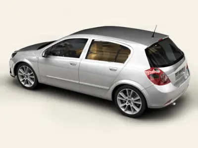 Generic Car Compact Class 3D model