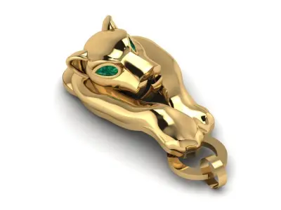 Man pendant 3D printable for gold and silver 3D print model