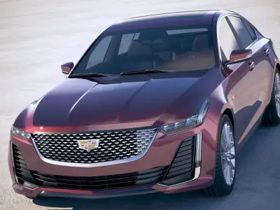 Cadillac CT5 550T CG 2020 3D model