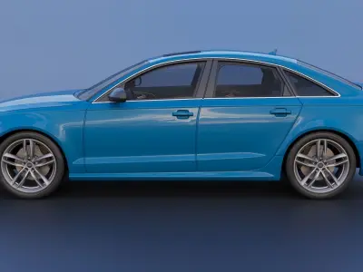 Audi S6 2016 3D print model