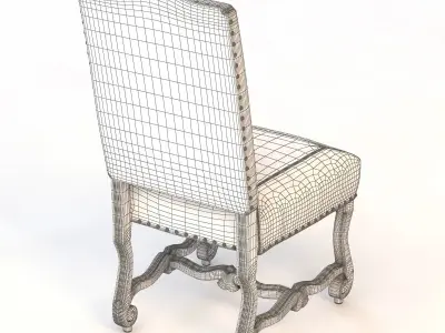 Lancaster Dining Side Chair 3D model