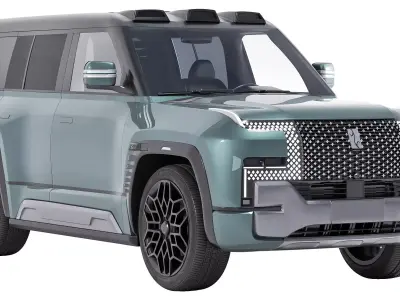 BYD Yangwang U8 3D model