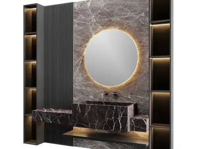 LUXURY - Wash Basin 05 3D model