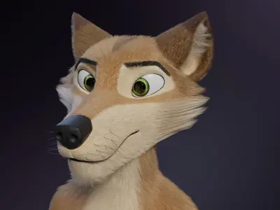 Jacob anthro dingo 3D model