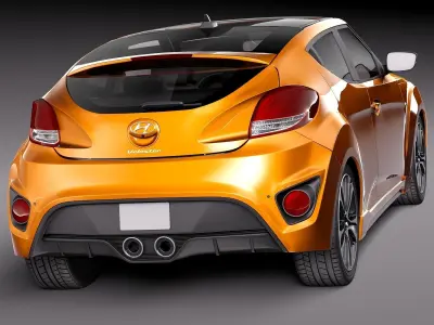 Hyundai Veloster 2016 3D model