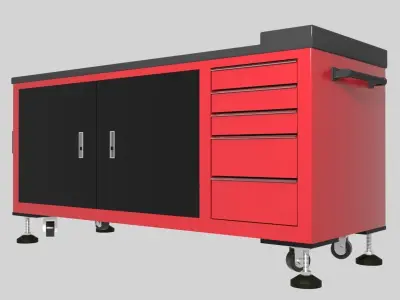 Workshop Trolley 1 3D model