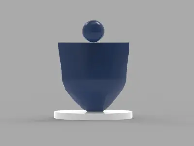 Decorative figurine 3D model