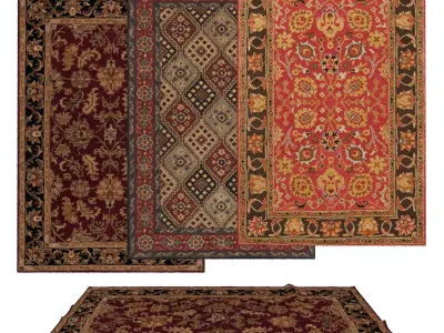 Rugs No 932 Low-poly 3D model