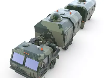 Support bus 3D model