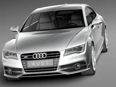 Audi S7 2013 3D model