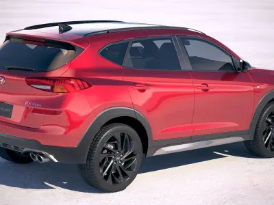 Hyundai Tucson N-Line 2019 3D model