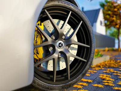 Mercedes Benz AMG GT 3D model