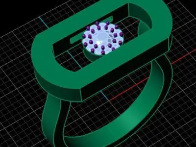 messika ring 3dm 3D print model