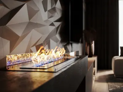 Apartment design project 001 3D model