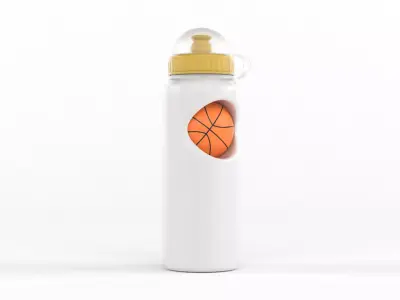 Water Bottle 3D model 9