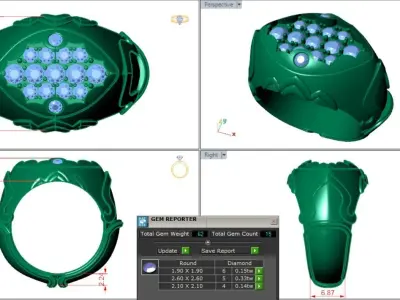 Tango or Ring  for Man Collection  3D print model