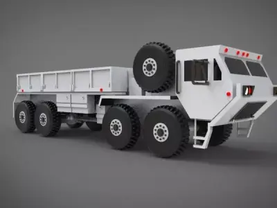Oshkosh Military Vehicle 3D model