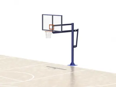 Basketball Court 3D model