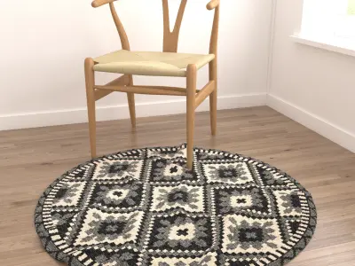 4 in 1 Rug Collection No 28 Low-poly 3D model