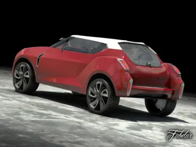 MG Icon concept 3D model