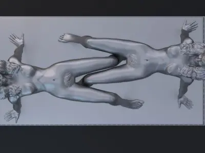 mannequin table from clockwork orange  3D print model