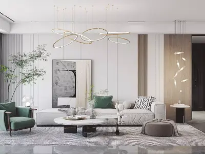 Luxury apartment 3 3D model