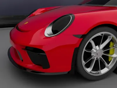 Porsche 911 GT3  3D model 3D model