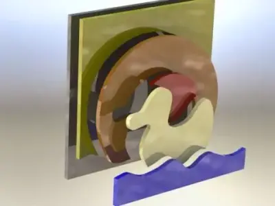 Duck asm Free 3D model