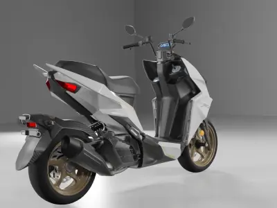 SYM DRT BT  Low-poly 3D model