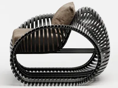 Lolah Easy Armchair 3D model
