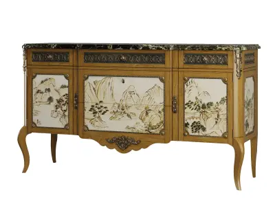 Salda Chest of Drawers art 8694 3D model