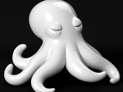 Octopus 3D print model