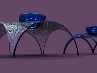 Modern bowl Free 3D model