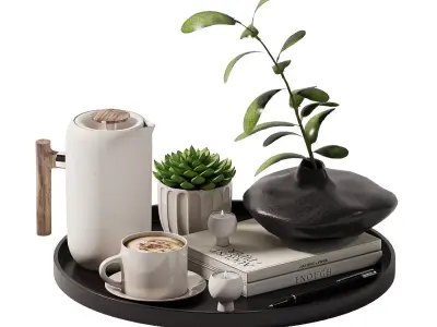 Decorative set H48 3D model