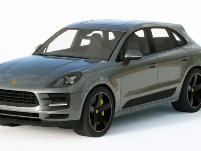Porsche Macan 2019 3D model