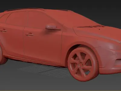 Volvo V40 CrossCountry 2013 3D model