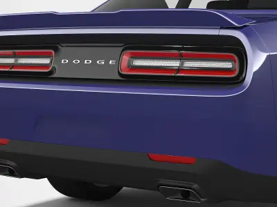 Dodge Challenger SXT 2015 3D model