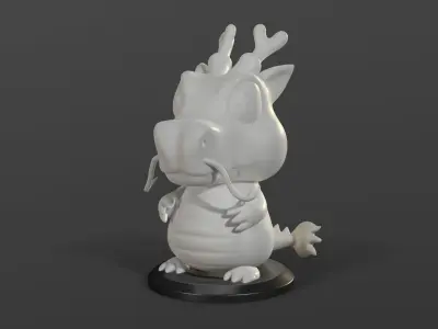 Japanese Dragon Minature 3D print model