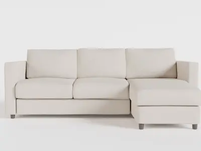VIMLE chaiselongue sofa 3D model