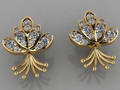 FASION EARING 3D model 3