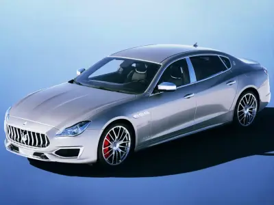 Maserati Quattroporte GTS 2017 3D model