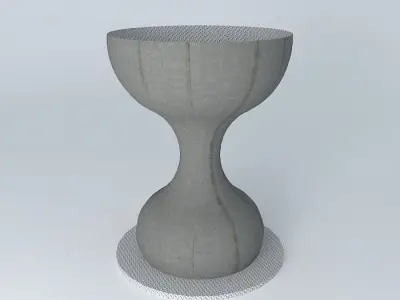 Váza, kov Free 3D model