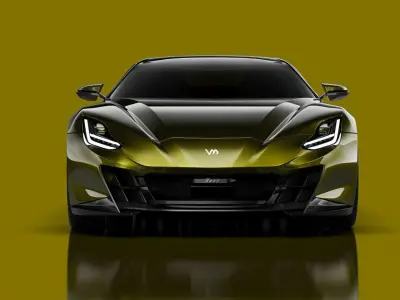 arox concept car sport 3D model