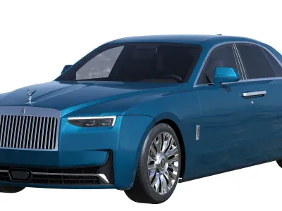 Ghost 2025 luxury car 3D model