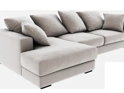 Cloud Modular Sofa Model 3D model