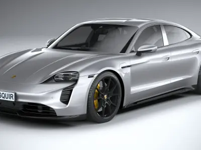 Porsche Taycan GTS 202 3D model