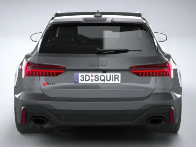 Audi RS6 Avant 2024 3D model