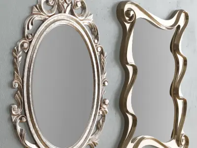 Mirror Collection Set 06 3D model