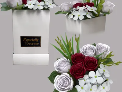 Decorative set Raffaello 3D model