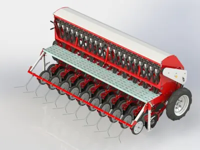 WG 1021 - Variator seed drill 180-300 3D model
